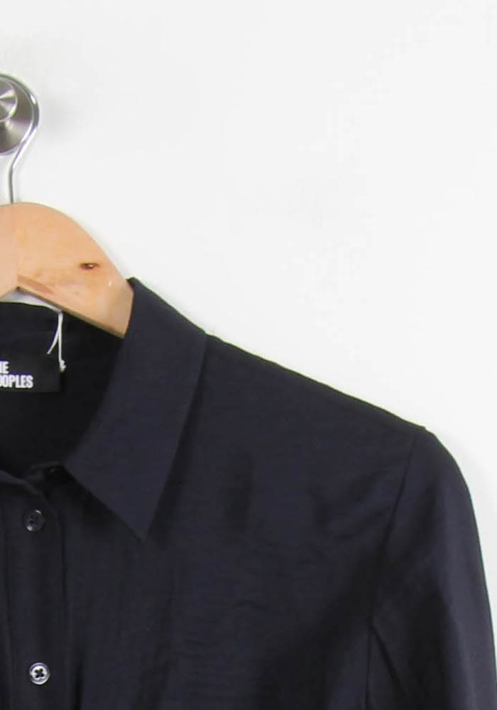 Robe Chemise Bleue - Taille S/36 de la marque The Kooples | PARAD66643 - Vendu par Paradigme - Image 3