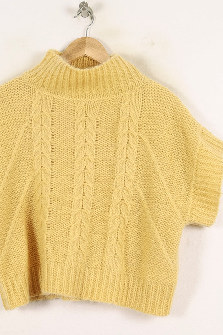 Pull Jaune - Taille S/36 de la marque Bérénice | PARAD72698 - Vendu par Paradigme - Image 2