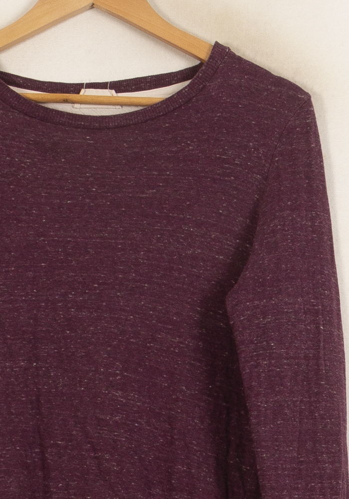 Sweatshirt Violet - Taille S/36 de la marque American Vintage | PARAD63826 - Vendu par Paradigme - Image 3