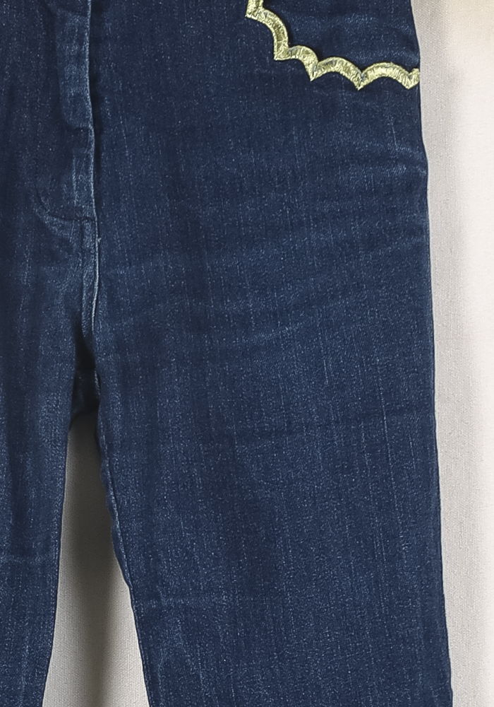 Jean Évasé Bleu - Taille XS/34 de la marque Manoush | PARAD45313 - Vendu par Paradigme - Image 3