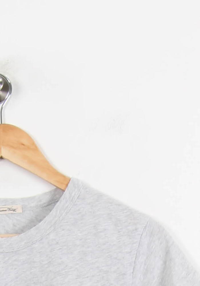 Tee-shirt Gris - Taille L/40 de la marque American Vintage | PARAD51876 - Vendu par Paradigme - Image 3