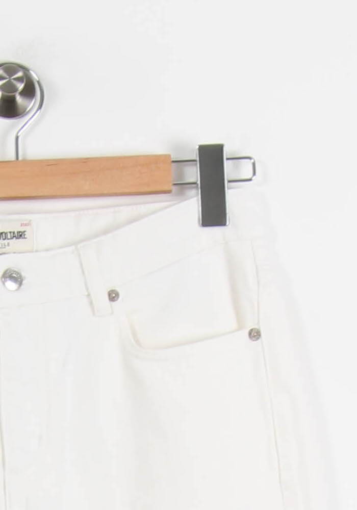 Jean Blanc - Taille S/36 de la marque Zadig&Voltaire | PARAD67056 - Vendu par Paradigme - Image 3