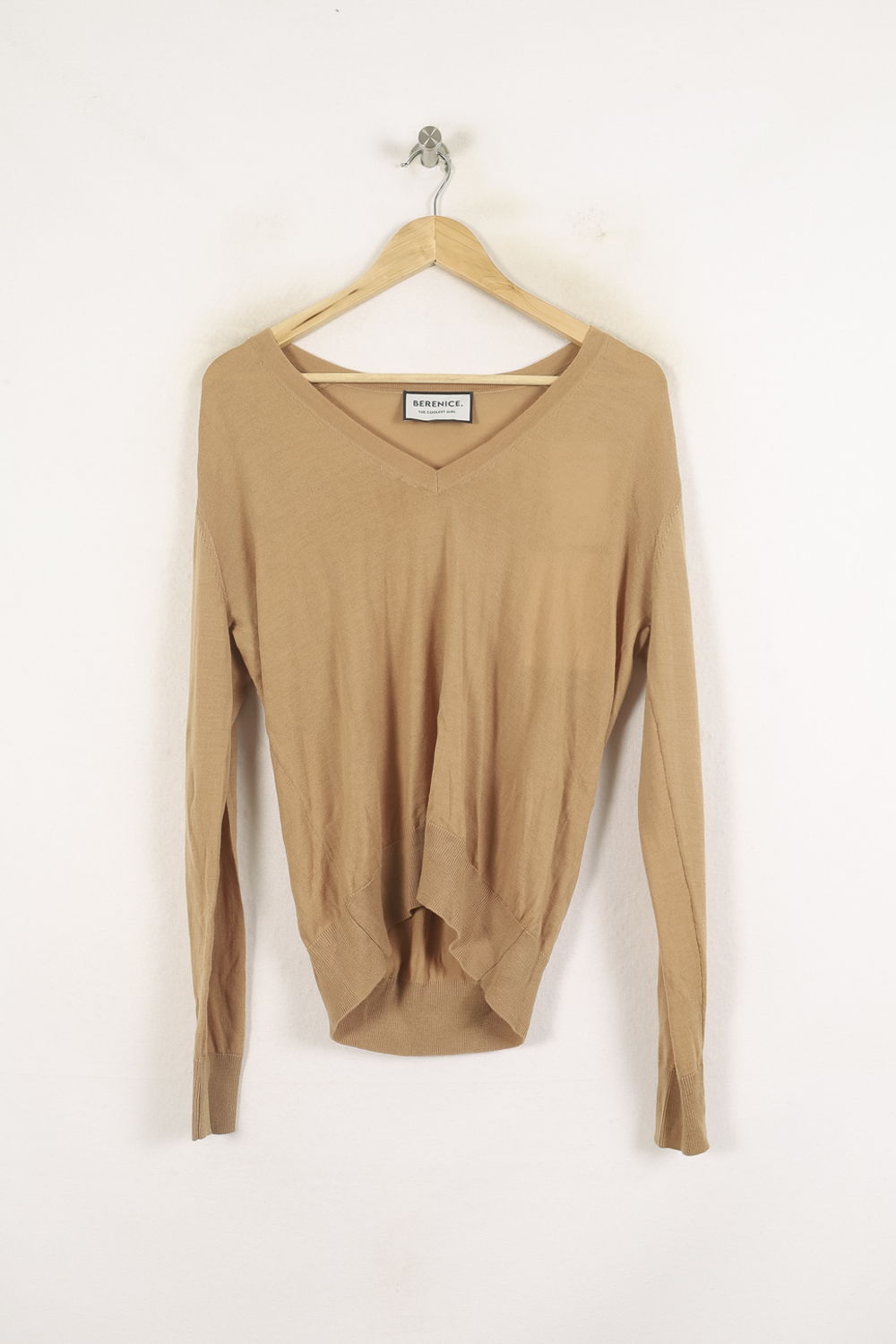 Pull Beige - Taille S/36 de la marque Bérénice | PARAD73285 - Vendu par Paradigme - Image 2
