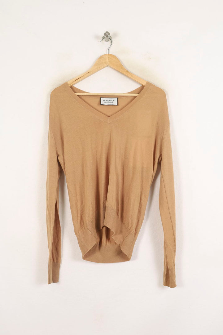 Pull Beige - Taille S/36 de la marque Bérénice | PARAD73285 - Vendu par Paradigme - Image 2
