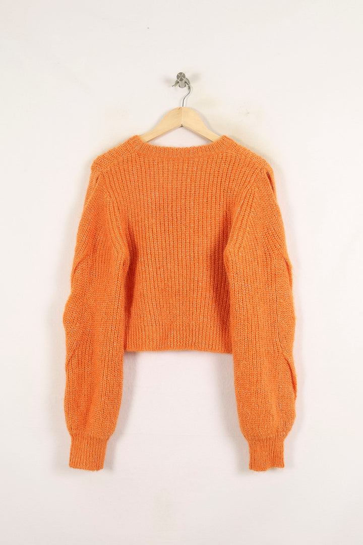 Pull Court Orange - Taille S/36 de la marque Bérénice | PARAD72700 - Vendu par Paradigme - Image 4