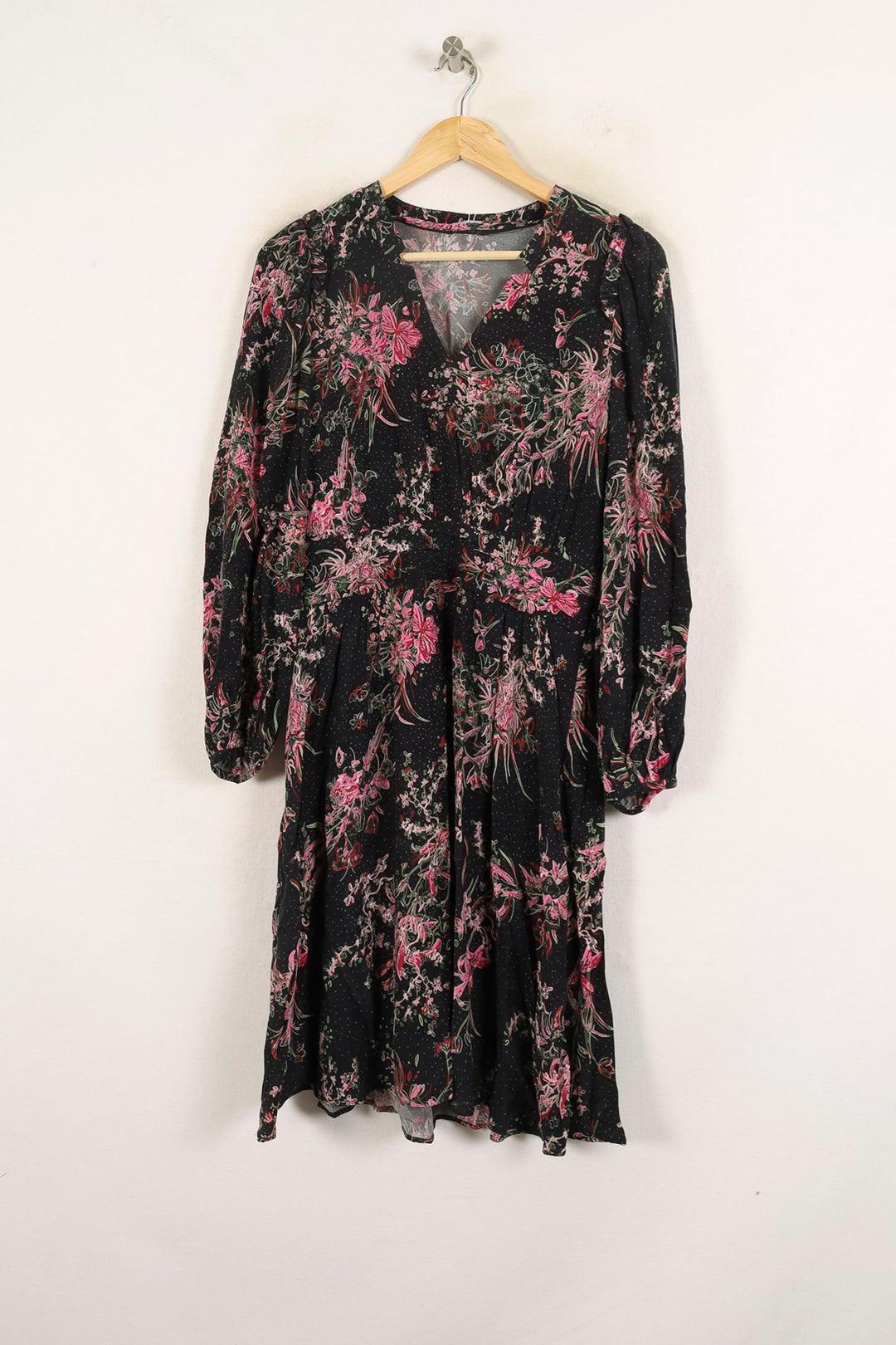 Robe Courte Noire et Rose - Taille M/38 de la marque One Step | PARAD73199 - Vendu par Paradigme - Image 2