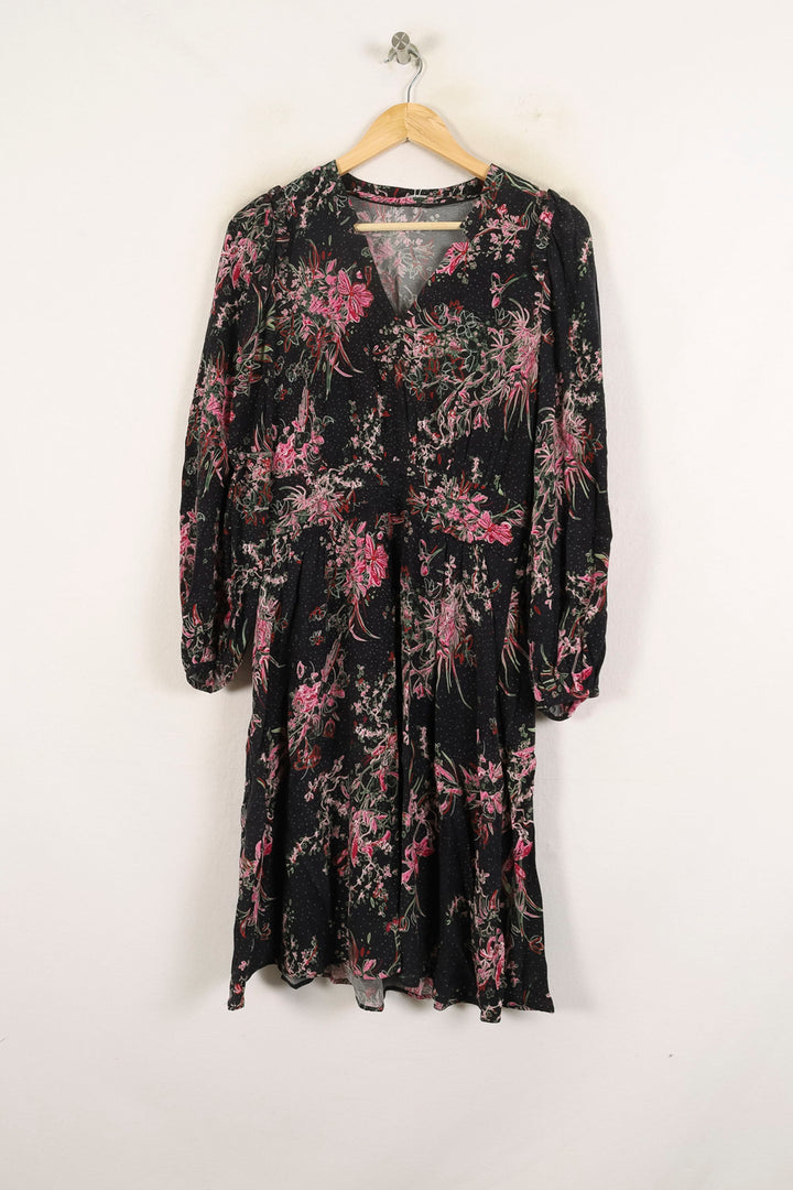 Robe Courte Noire et Rose - Taille M/38 de la marque One Step | PARAD73199 - Vendu par Paradigme - Image 2