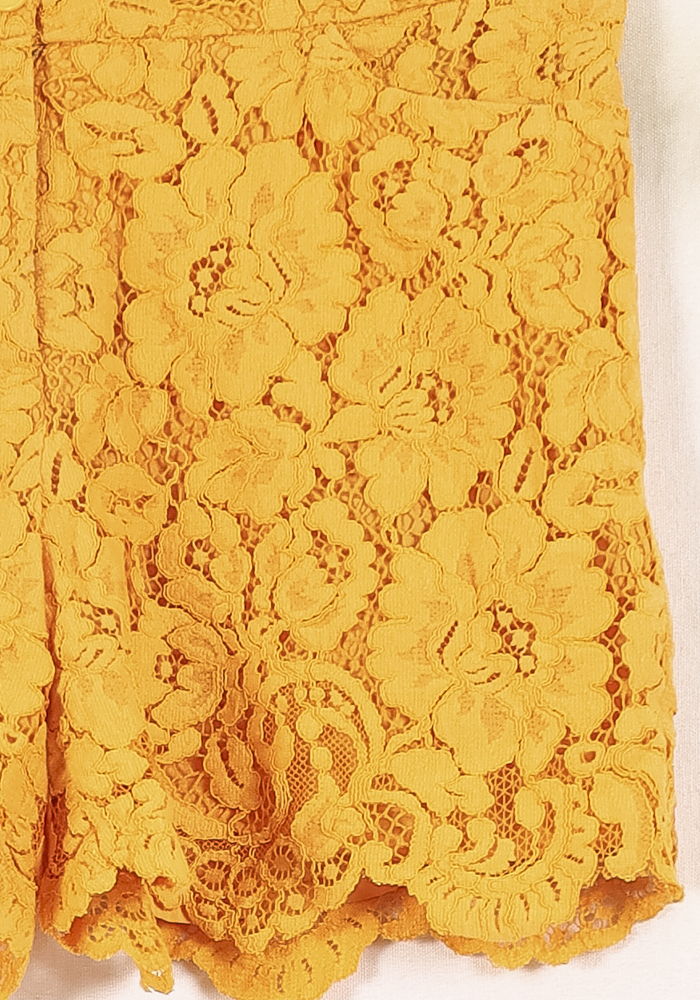 Short Dentelle Orange - Taille M/38 de la marque Tara Jarmon | PARAD50846 - Vendu par Paradigme - Image 3