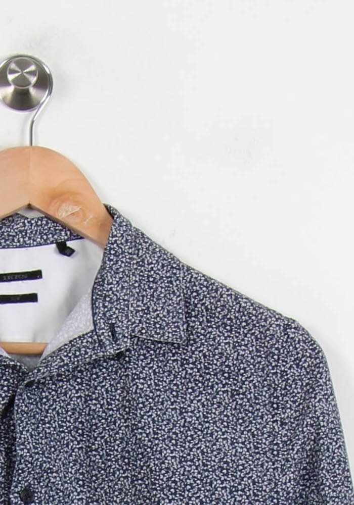 Chemise Bleu et Blanc - Taille M/38 de la marque IKKS | PARAD53995 - Vendu par Paradigme - Image 3