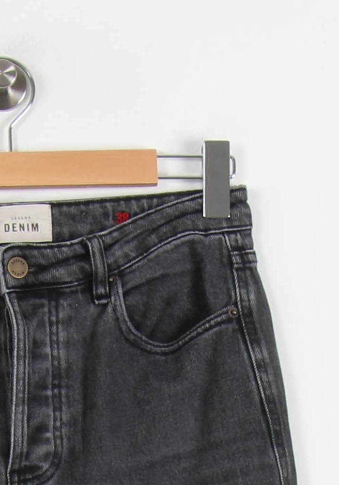 Jean Gris - Taille M/38 de la marque Sézane | PARAD53511 - Vendu par Paradigme - Image 3