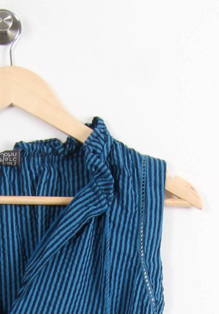 Blouse Bleu - Taille M/38 de la marque Karl Marc John | PARAD49855 - Vendu par Paradigme - Image 3