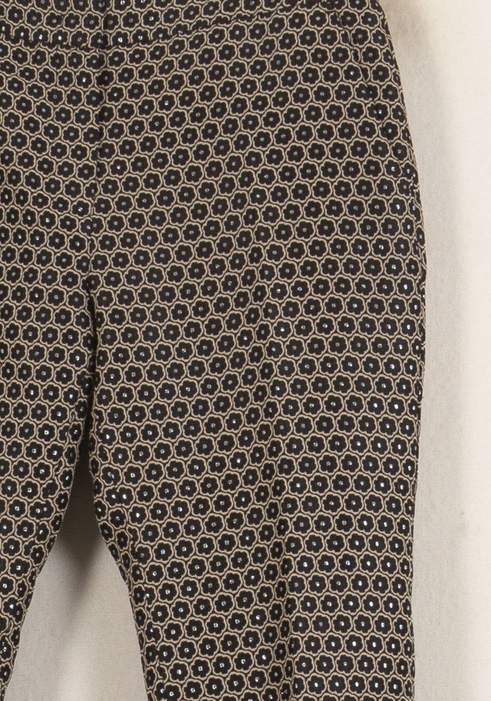 Pantalon Bleu et Beige - Taille M/38 de la marque Max Mara | PARAD38287 - Vendu par Paradigme - Image 3
