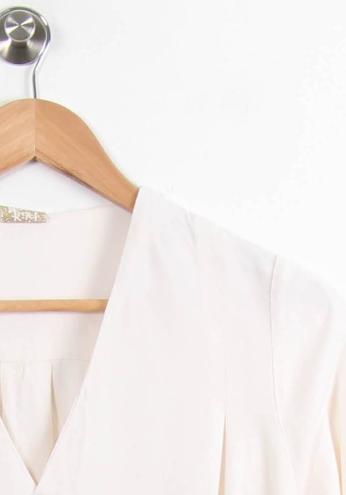 Blouse Beige - Taille M/38 de la marque Karl Marc John | PARAD35536 - Vendu par Paradigme - Image 3