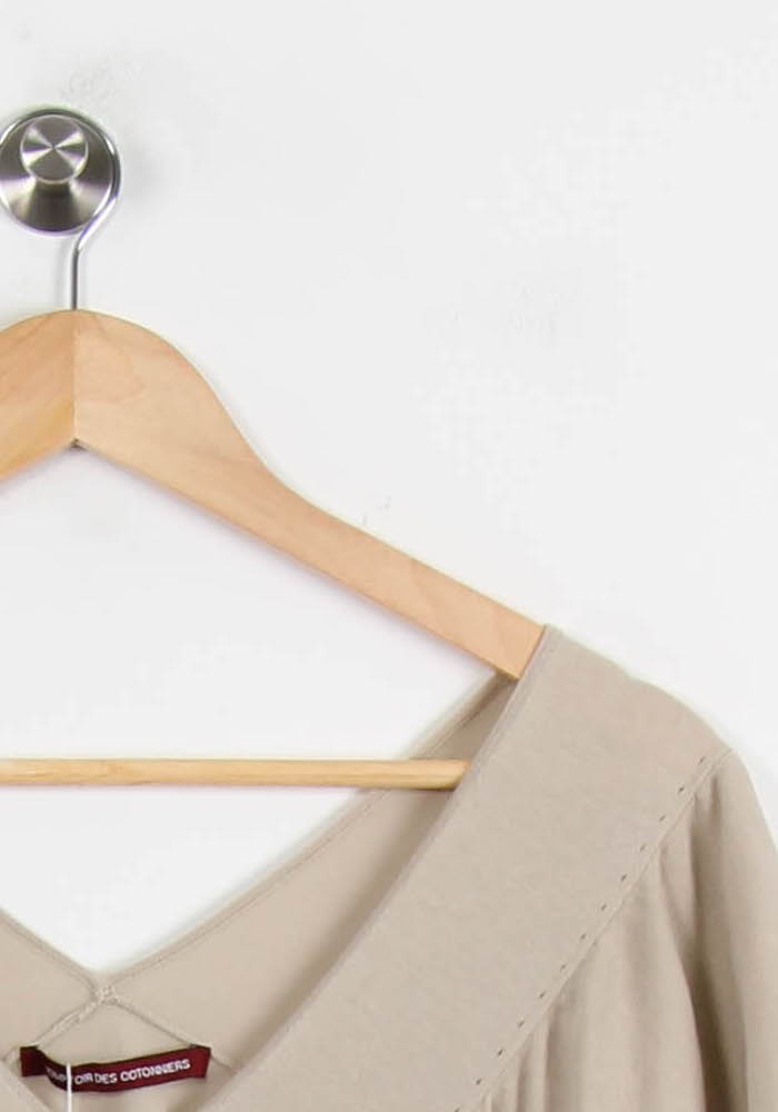 Pull Beige - Taille L/40 de la marque Comptoir des Cotonniers | PARAD66851 - Vendu par Paradigme - Image 3