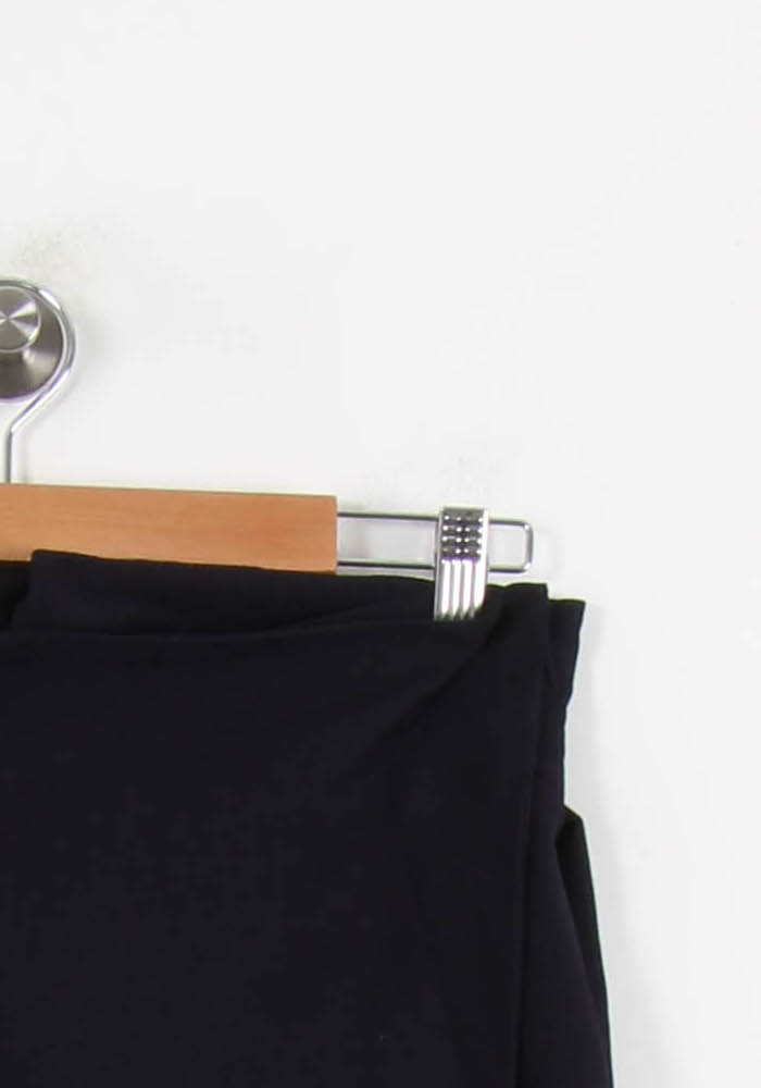 Jupe Portefeuille Bleue - Taille T.U. de la marque Claudie Pierlot | PARAD55239 - Vendu par Paradigme - Image 3