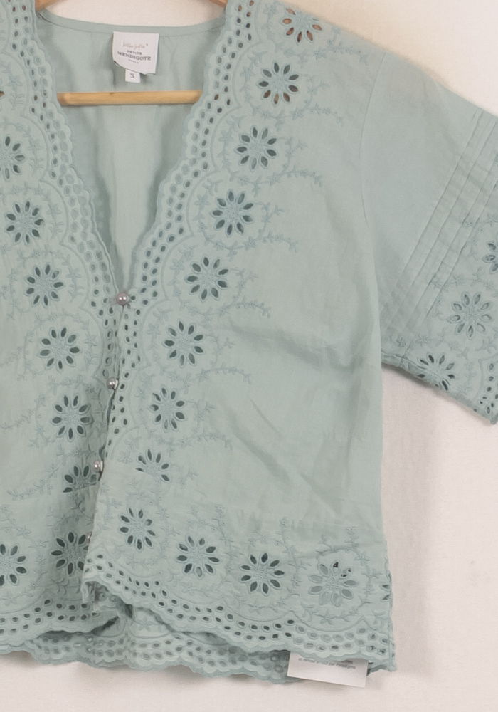 Blouse Bleue - Taille S/36 de la marque Petite Mendigote | PARAD53601 - Vendu par Paradigme - Image 3