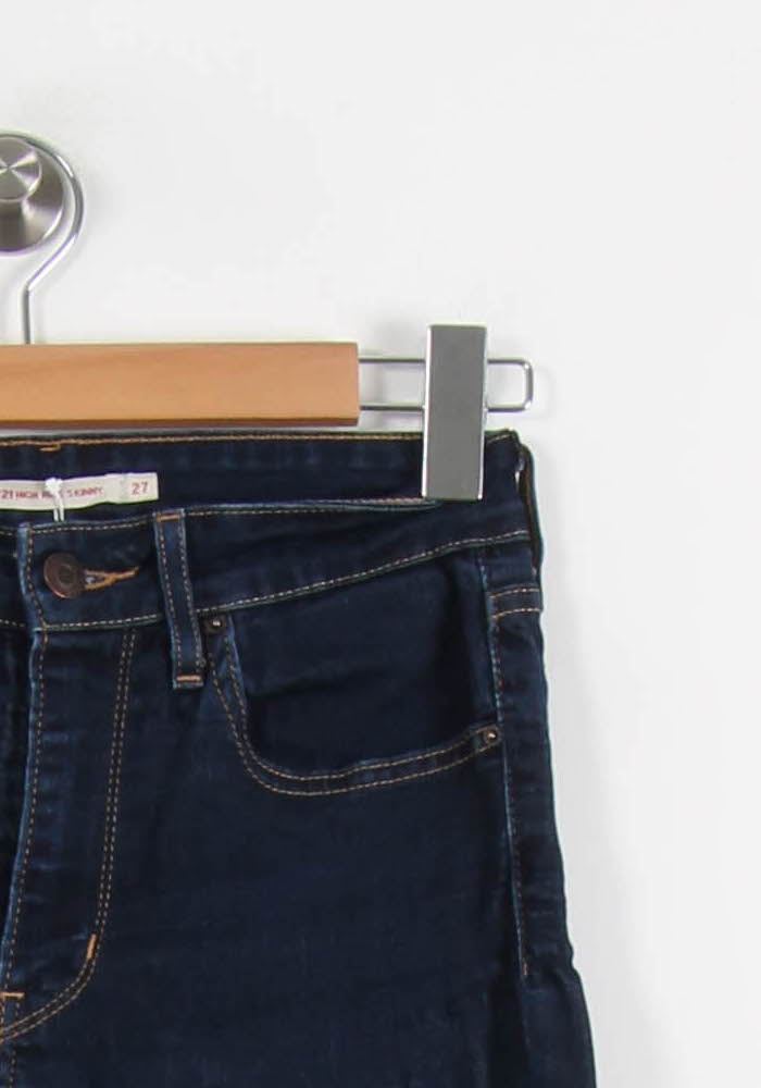 Jean Skinny Bleu - Taille M/38 de la marque Levi's | PARAD67054 - Vendu par Paradigme - Image 3