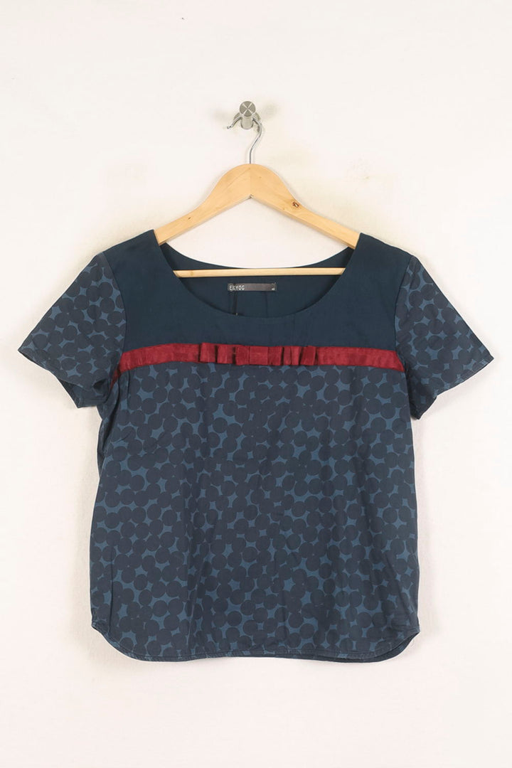 Blouse Bleu et Rouge - Taille L/40 de la marque Ekyog | PARAD56322 - Vendu par Paradigme - Image 2