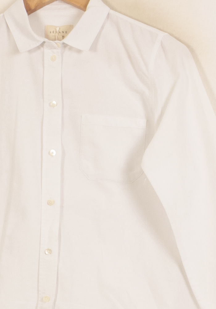 Chemise Blanche - Taille M/38 de la marque Sézane | PARAD63965 - Vendu par Paradigme - Image 3