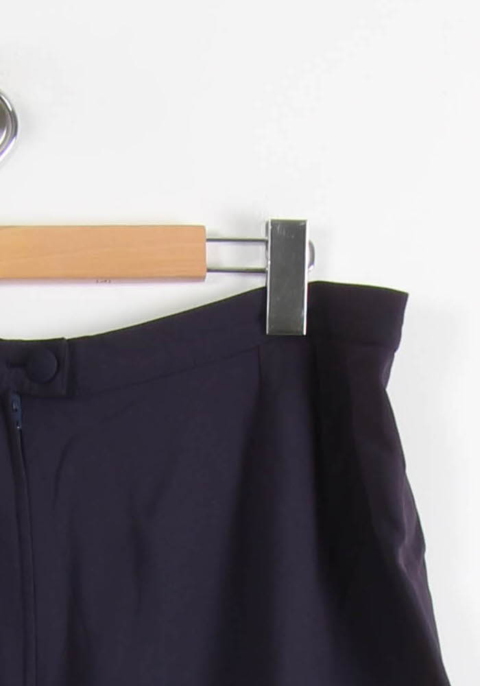 Jupe Droite Bleue - Taille XL/42 de la marque Marina Rinaldi | PARAD66601 - Vendu par Paradigme - Image 3
