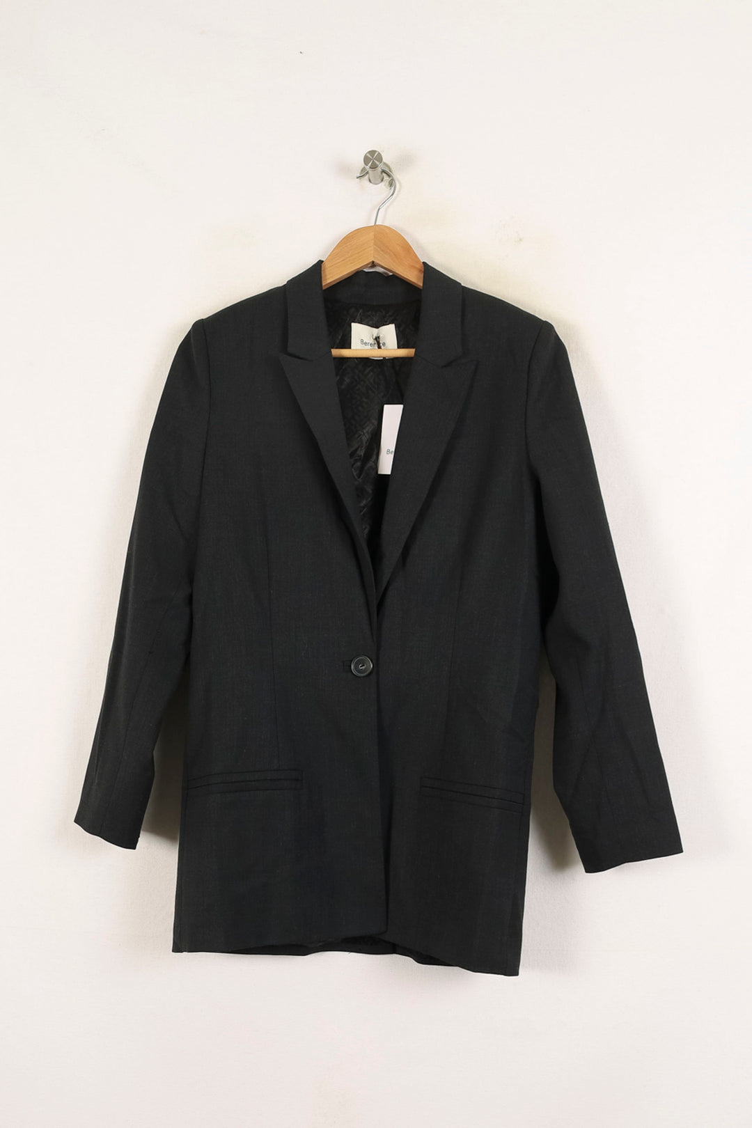 Blazer Noir - Taille S/36 de la marque Bérénice | PARAD72663 - Vendu par Paradigme - Image 2