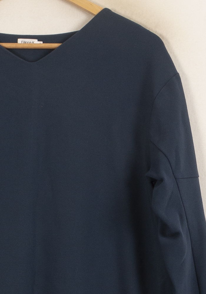 Robe Droite Bleue - Taille S/36 de la marque Filippa K | PARAD53923 - Vendu par Paradigme - Image 3