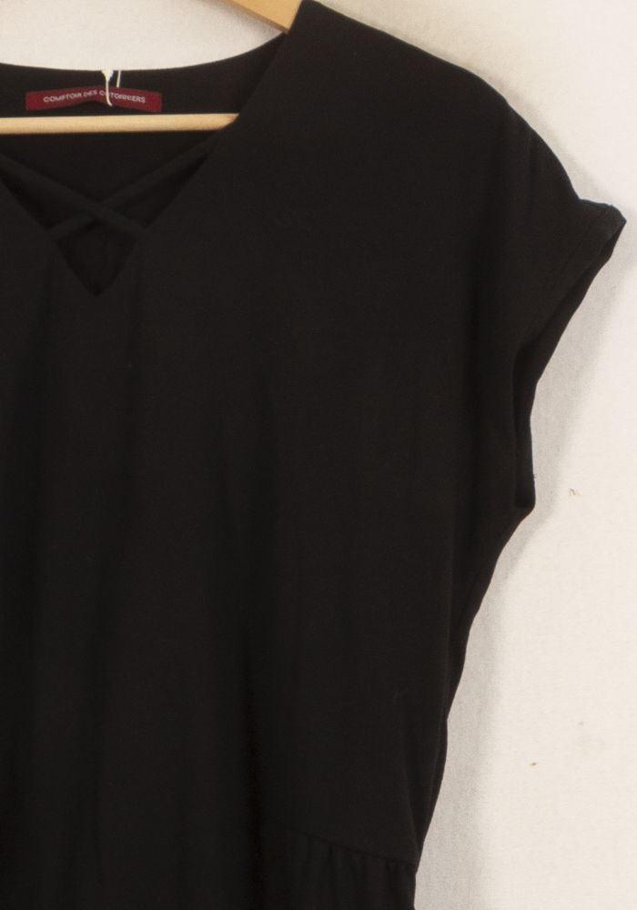 Robe Courte Noire - Taille M/38 de la marque Comptoir des Cotonniers | PARAD65032 - Vendu par Paradigme - Image 3