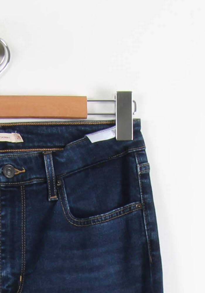 Jean Skinny Bleu - Taille M/38 de la marque Levi's | PARAD44993 - Vendu par Paradigme - Image 3