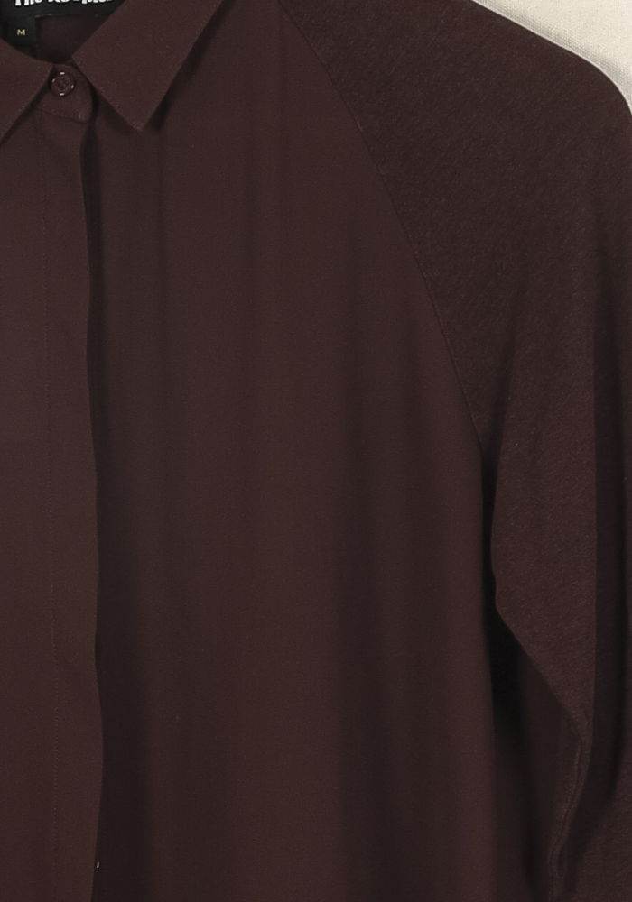 Chemise Marron - Taille M/38 de la marque The Kooples - Sport | PARAD45097 - Vendu par Paradigme - Image 3