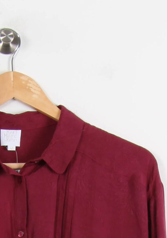 Chemise Bordeaux - Taille M/38 de la marque Karl Marc John | PARAD65289 - Vendu par Paradigme - Image 3