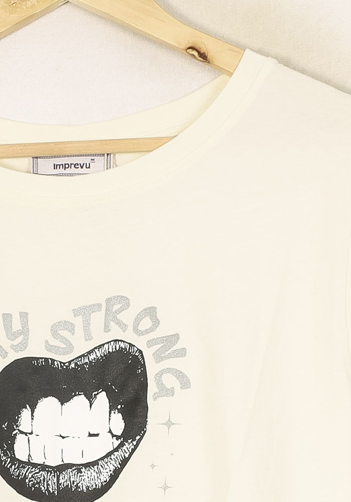 Tee-shirt Blanc - Taille XS/34 de la marque Imprevu | PARAD67666 - Vendu par Paradigme - Image 3