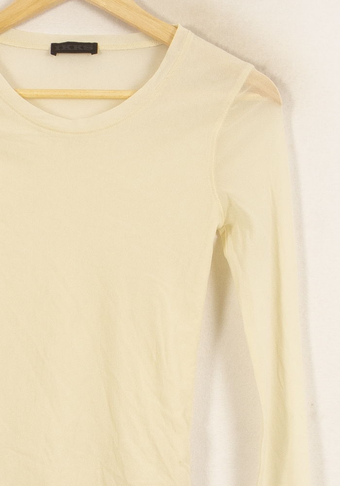 T-shirt Manches Longues Beige - Taille M/38 de la marque IKKS | PARAD12964 - Vendu par Paradigme - Image 3