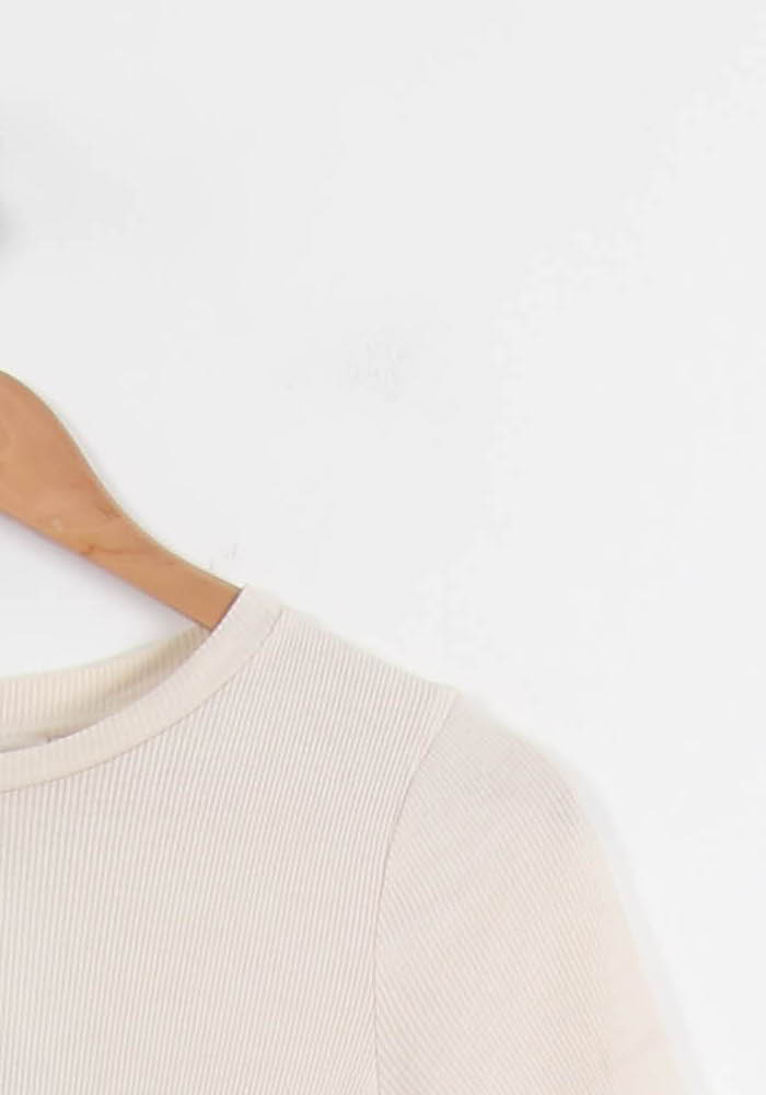 T-shirt Beige - Taille XS/34 de la marque Balzac Paris | PARAD67311 - Vendu par Paradigme - Image 3