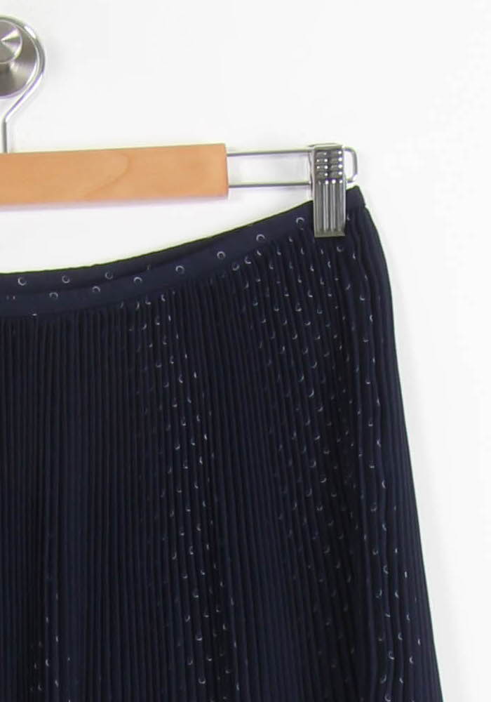 Jupe Plissée Bleue - Taille L/40 de la marque Comptoir des Cotonniers | PARAD36159 - Vendu par Paradigme - Image 3