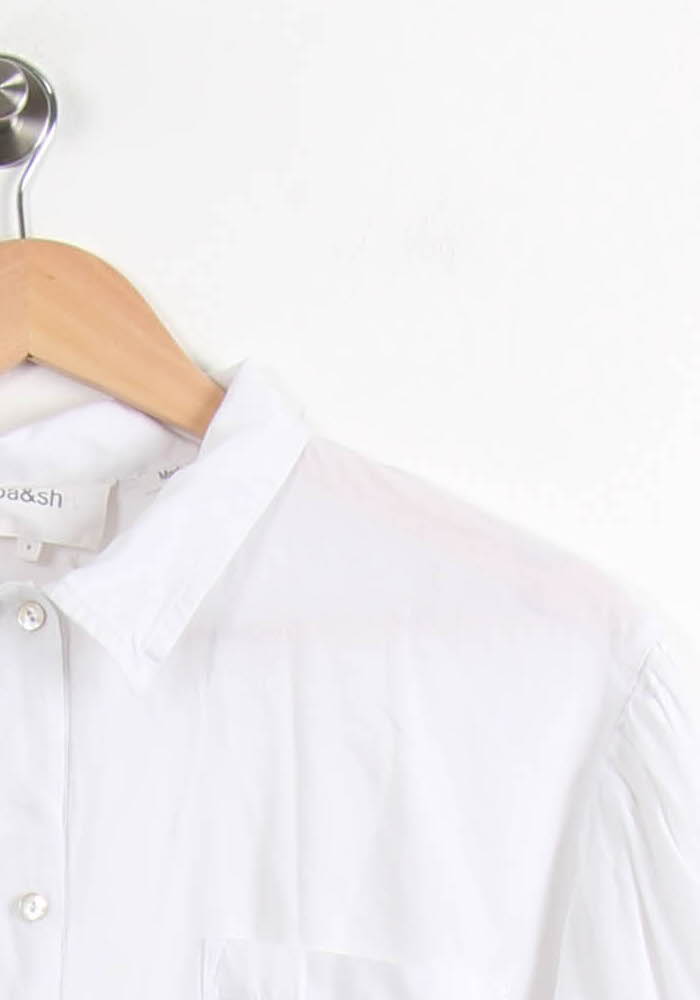 Chemise Blanche - Taille S/36 de la marque ba&sh | PARAD53516 - Vendu par Paradigme - Image 3