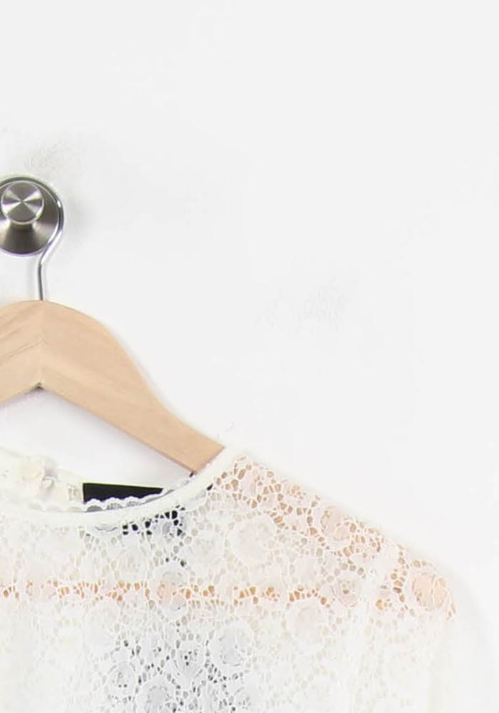 Blouse Blanche - Taille XS/34 de la marque The Kooples | PARAD51371 - Vendu par Paradigme - Image 3