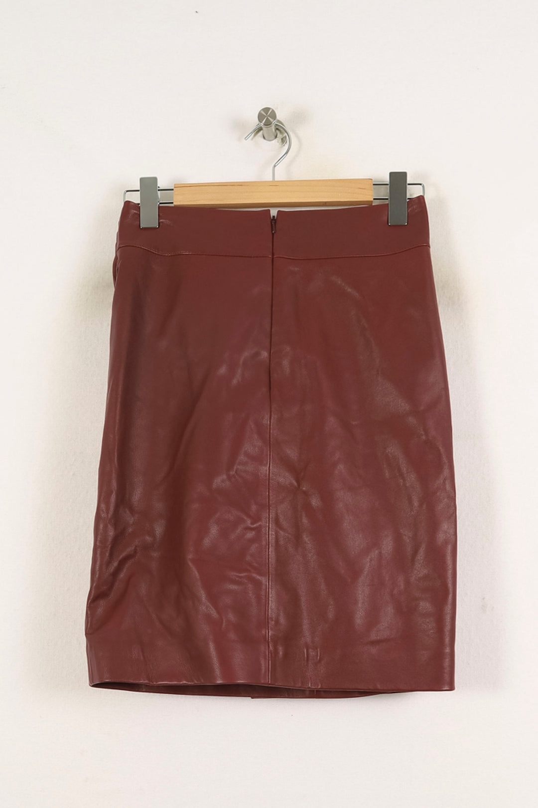 Jupe Portefeuille Bordeaux - Taille L/40 de la marque Bérénice | PARAD72687 - Vendu par Paradigme - Image 4
