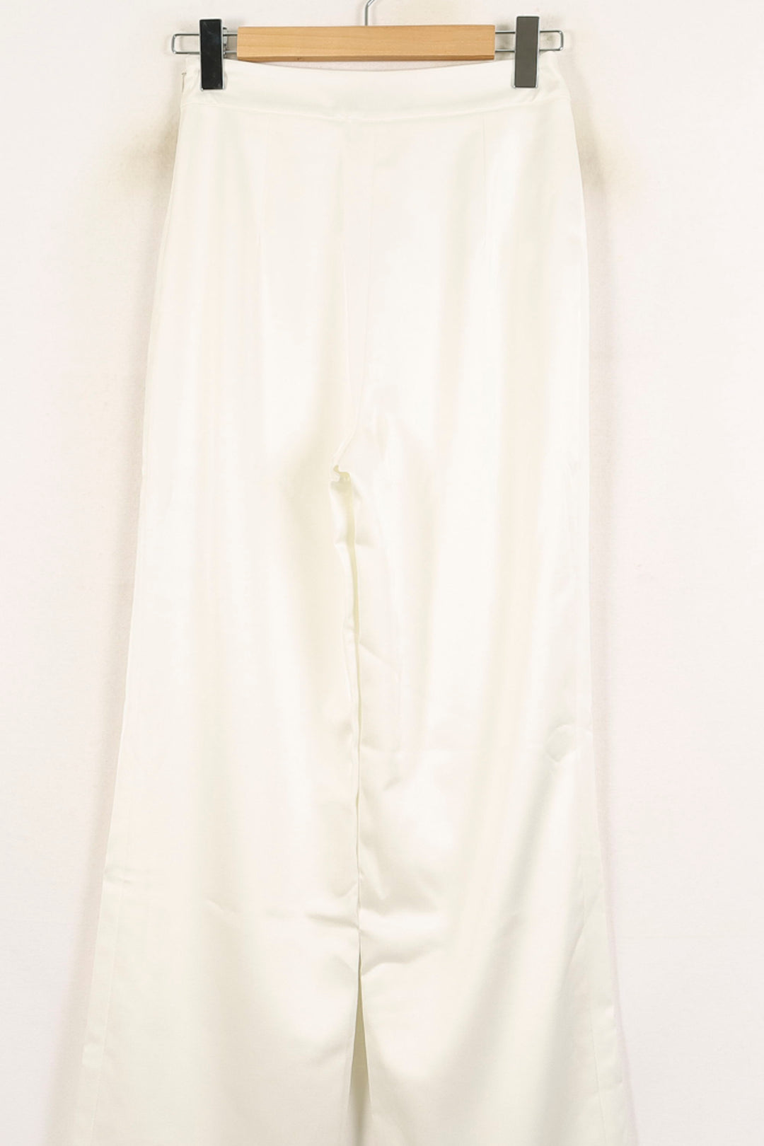 Pantalon Large Blanc - Taille S/36 de la marque Maison Lemoine | PARAD72741 - Vendu par Paradigme - Image 4