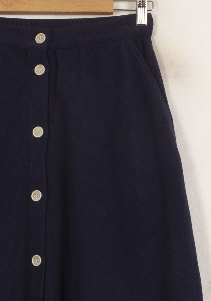 Jupe Midi Bleue - Taille S/36 de la marque Maison Kitsuné | PARAD63324 - Vendu par Paradigme - Image 3