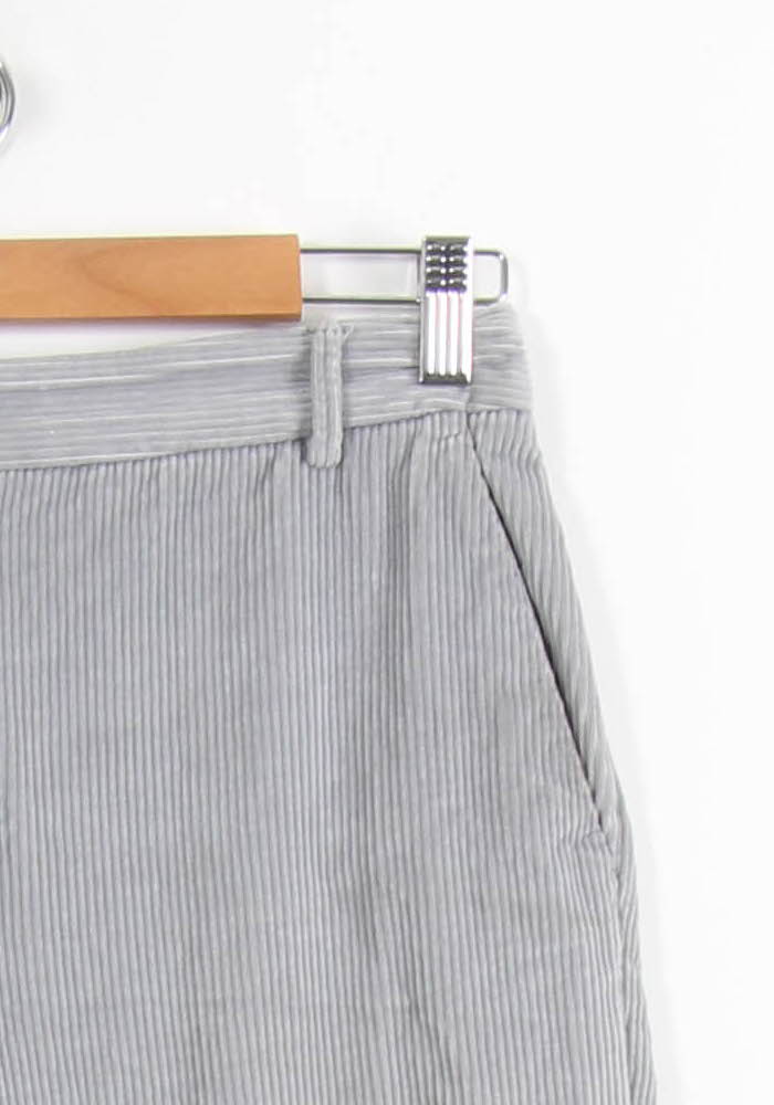 Pantalon Gris à Rayures - Taille M/38 de la marque Weekend Max Mara | PARAD62973 - Vendu par Paradigme - Image 3