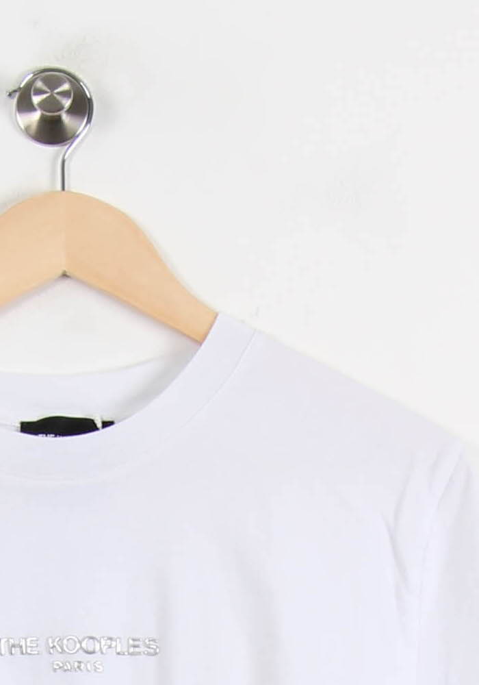 Tee-shirt Blanc - Taille S/36 de la marque The Kooples | PARAD67109 - Vendu par Paradigme - Image 3