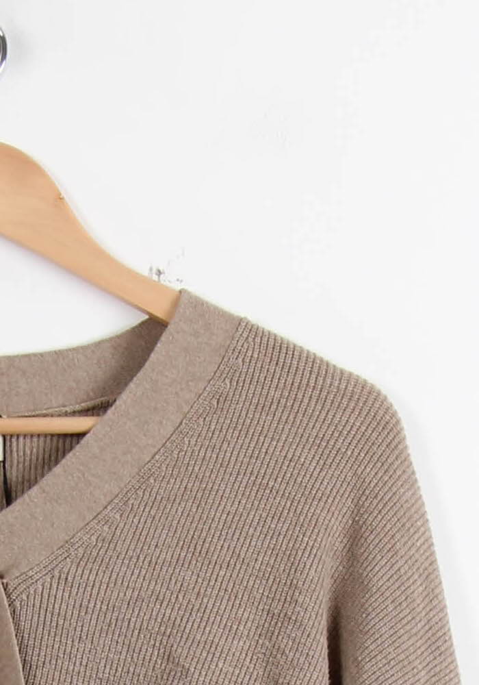 Cardigan Marron - Taille S/36 de la marque Rodier | PARAD44743 - Vendu par Paradigme - Image 3
