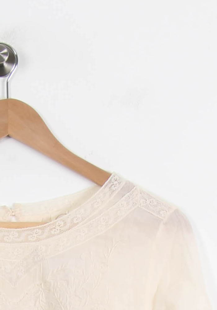 Blouse Beige - Taille S/36 de la marque Des petits hauts | PARAD62628 - Vendu par Paradigme - Image 3