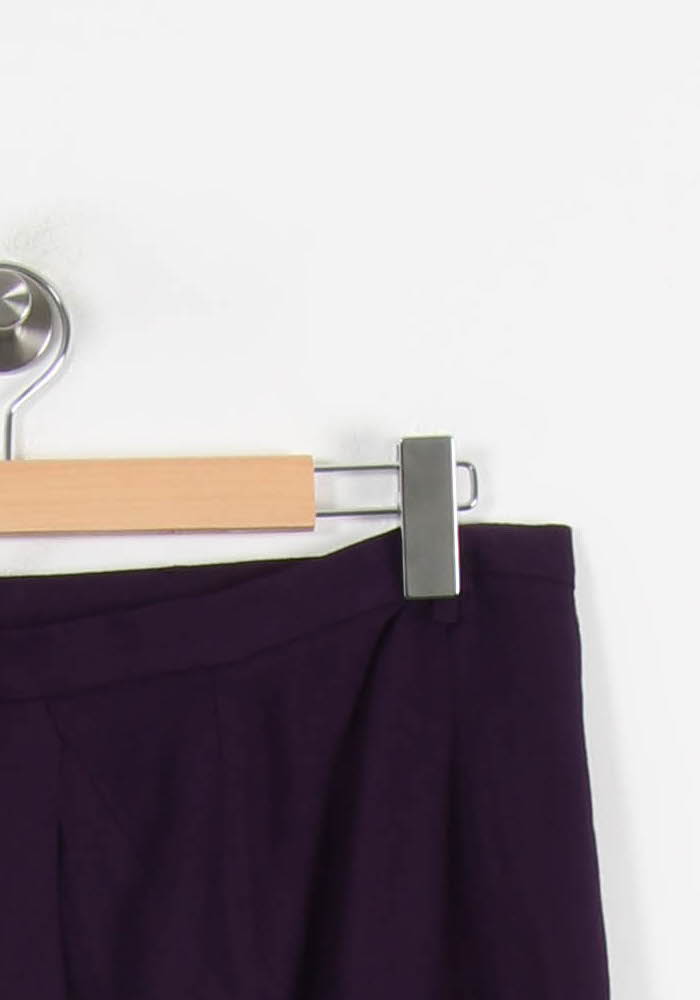 Jupe Courte Violette - Taille L/40 de la marque Maje | PARAD55263 - Vendu par Paradigme - Image 3