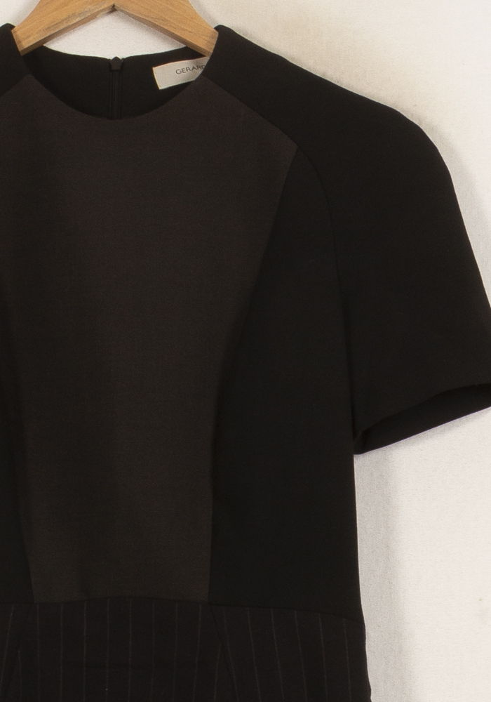 Robe Droite Noire - Taille S/36 de la marque Gerard Darel | PARAD64121 - Vendu par Paradigme - Image 3