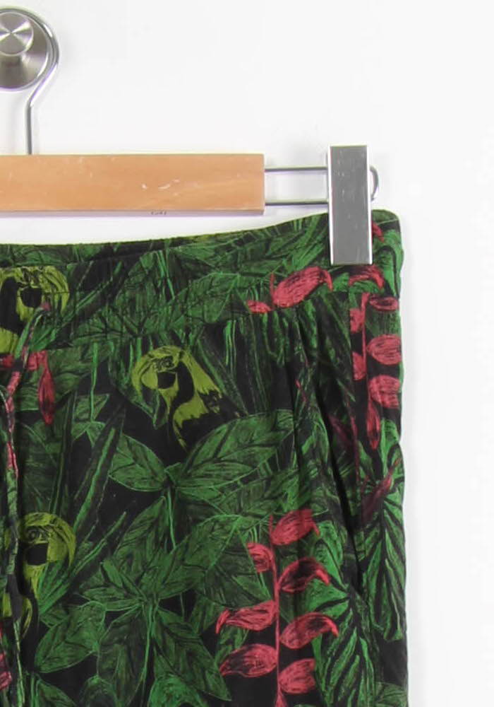 Pantalon vert à motifs - Taille L/40 de la marque La Fée Maraboutée | PARAD40218 - Vendu par Paradigme - Image 3