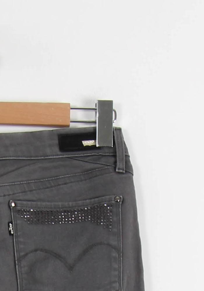 Jean Droit Gris - Taille M/38 de la marque Levi's | PARAD67357 - Vendu par Paradigme - Image 3