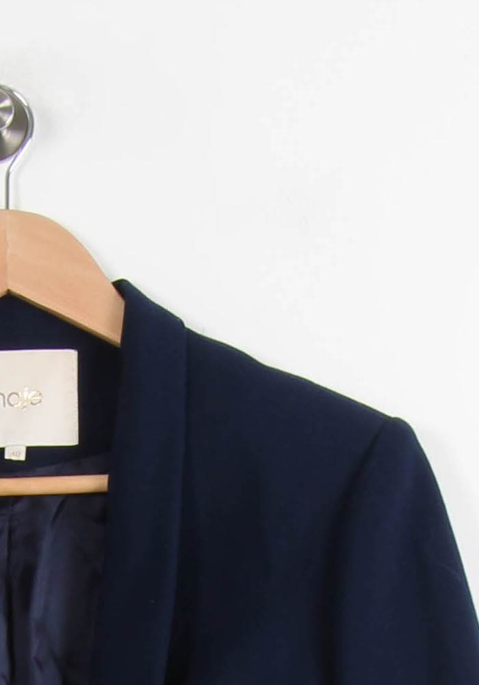 Veste Tailleur Bleue - Taille L/40 de la marque Maje | PARAD66419 - Vendu par Paradigme - Image 3