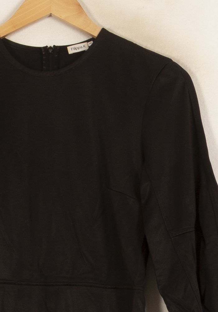 Robe Courte Noire - Taille XS/34 de la marque Filippa K | PARAD50006 - Vendu par Paradigme - Image 3
