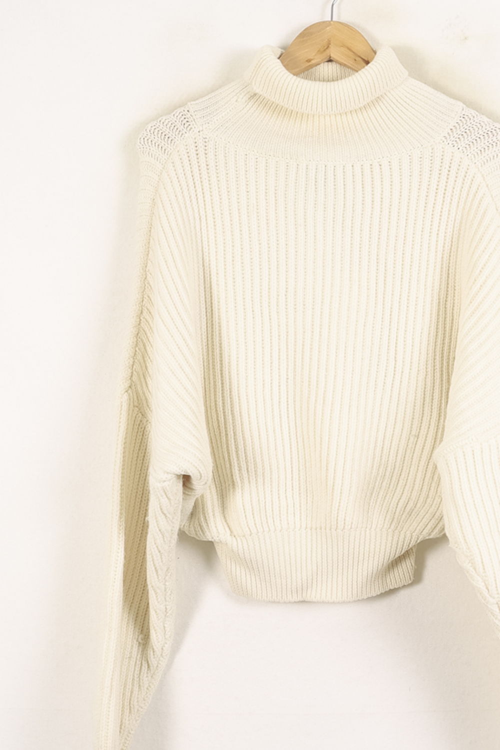 Pull Col Roulé Blanc - Taille S/36 de la marque Bérénice | PARAD73304 - Vendu par Paradigme - Image 4